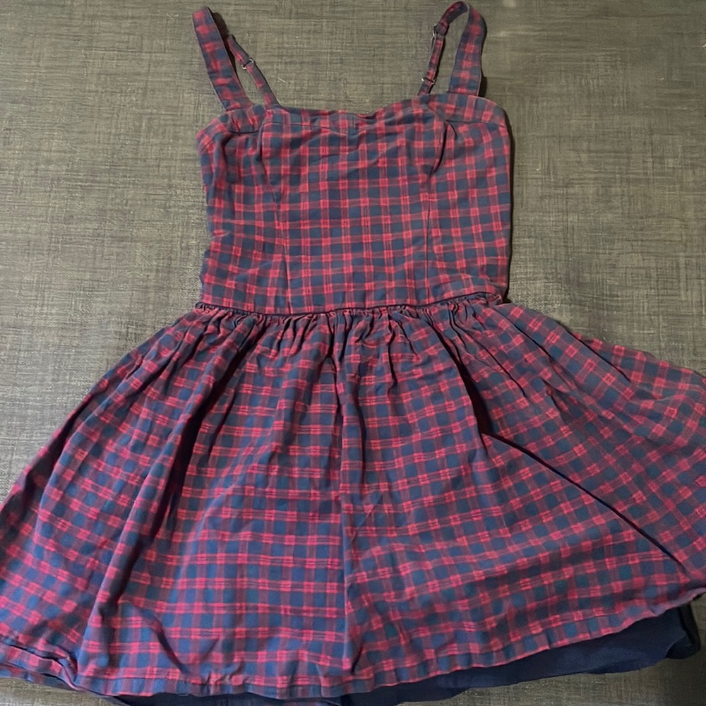 Plaid dress